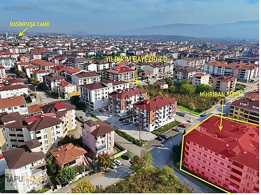 TAPUHANEDEN YENİ MAHALLEDE 2+1 ARA KAT SİTE İÇİNDE